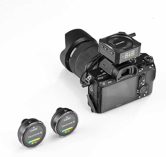 Saramonic Blink Me B2 | Smart Wireless Mic System with Touchscreen