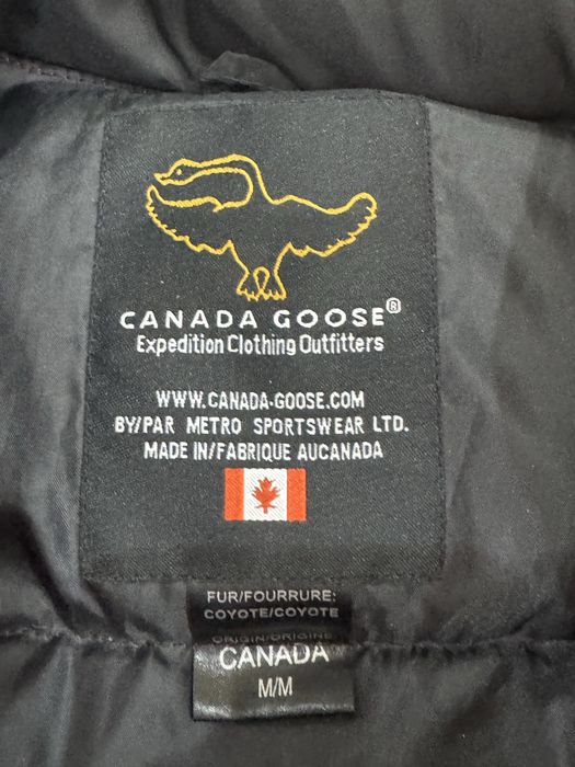 Мъжки пухен елек Vintage CANADA GOOSE Duck Down. Размер М