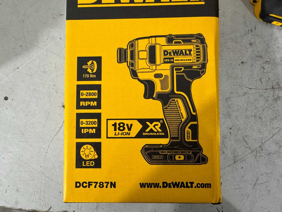 Импактор 18 V Li ion /170 Nm/ DeWALT DCF787/Brushless