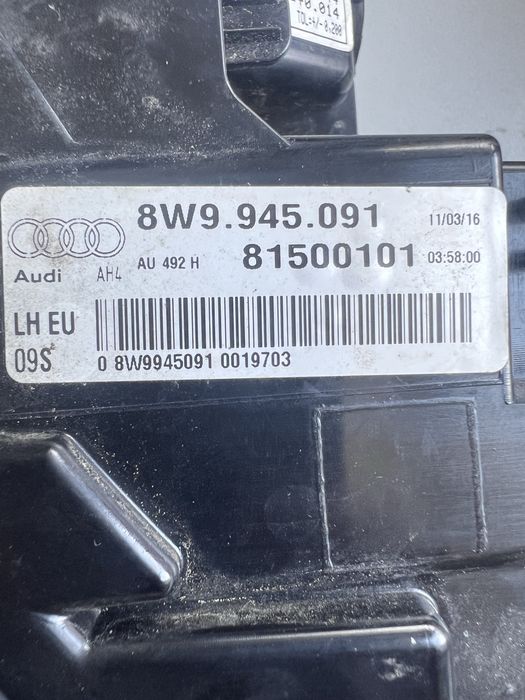 Stop Audi A4 B9 B9.5