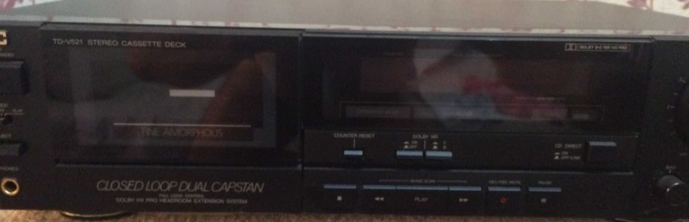 Deck Jvc original 2 capete rulare