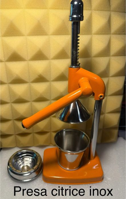 Presa manuala din inox pentru citrice