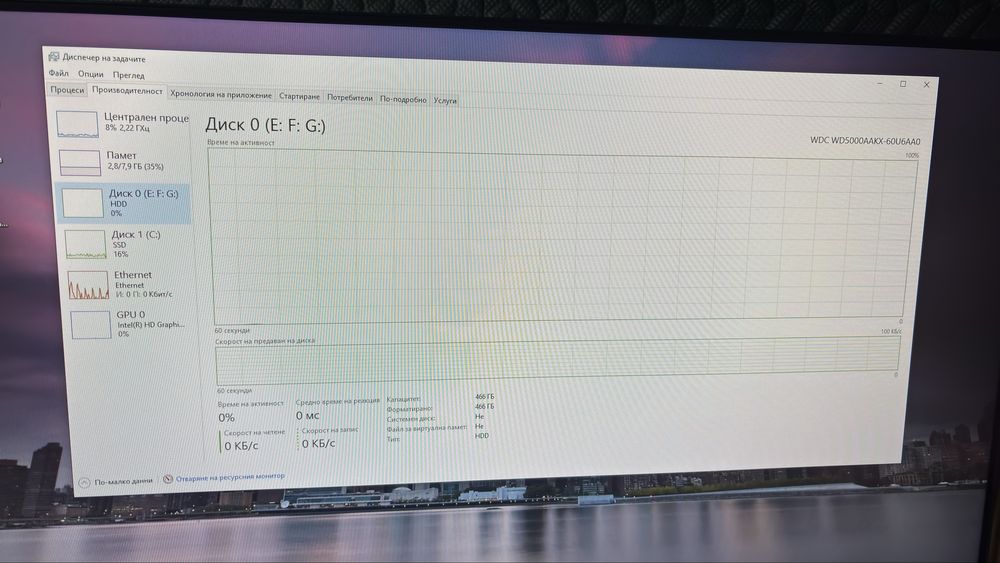 Настолен компютър HP