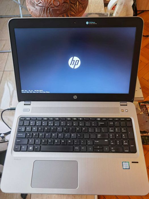 Laptop HP ProBook 450 G4, 8gb ram +1 slot liber, 512 gb HDD + slot M2, baterie buna