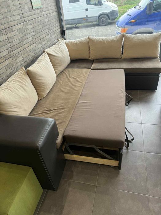 Диван ъглов три части