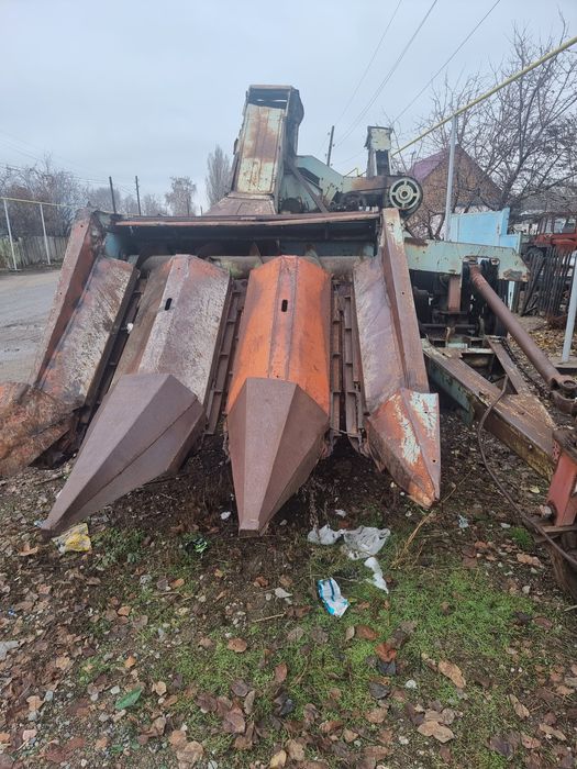 Трёхрядный комбайн