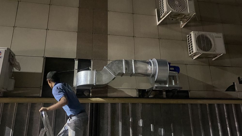 Вентелатция работа