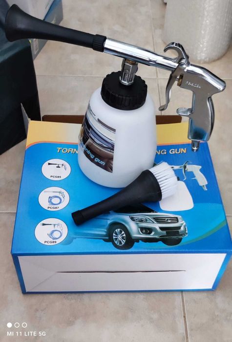 Pistol Tornador de curatare interioare auto, canapele