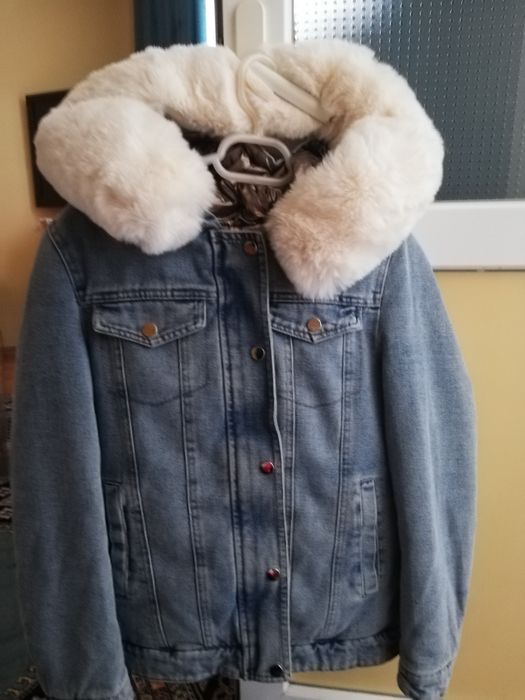 Geaca de blugi cu doua fete