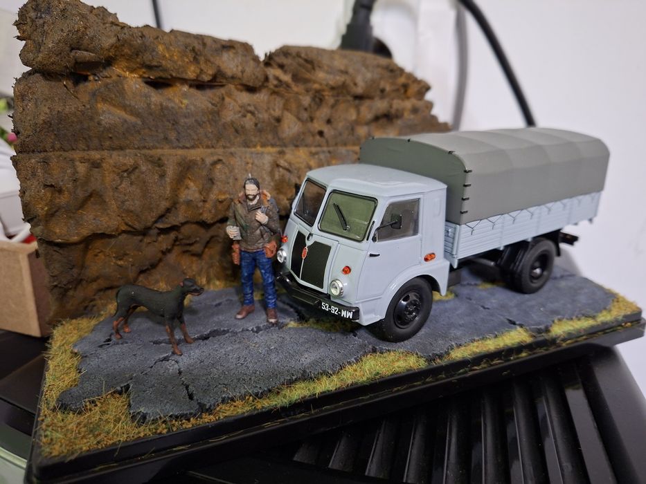 Diorama peisaj de munte scara 1.43