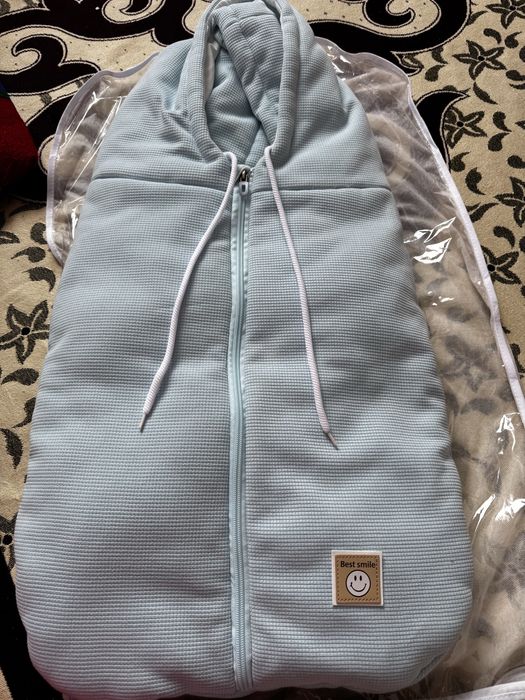 Конверт + комбинезон для малыша на выписку