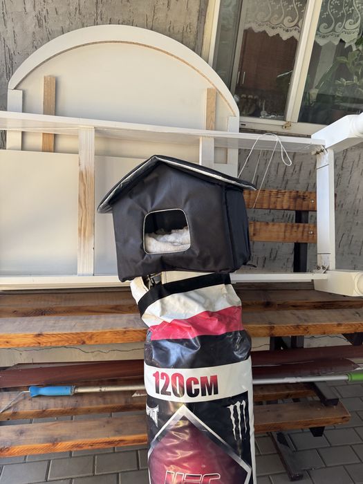 Домик для кошки с утеплителем