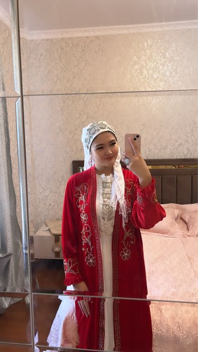 Абайка шапан ручная работа