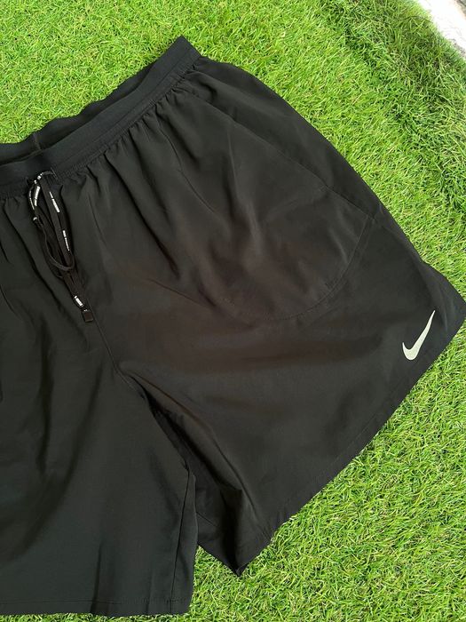 Мъжки къси панталонки : Nike Running Flex Short Stride 2-in-1 Black XXL