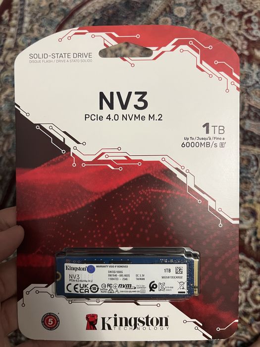 SSD Kingston SNV3S/1000G 1000 ГБ