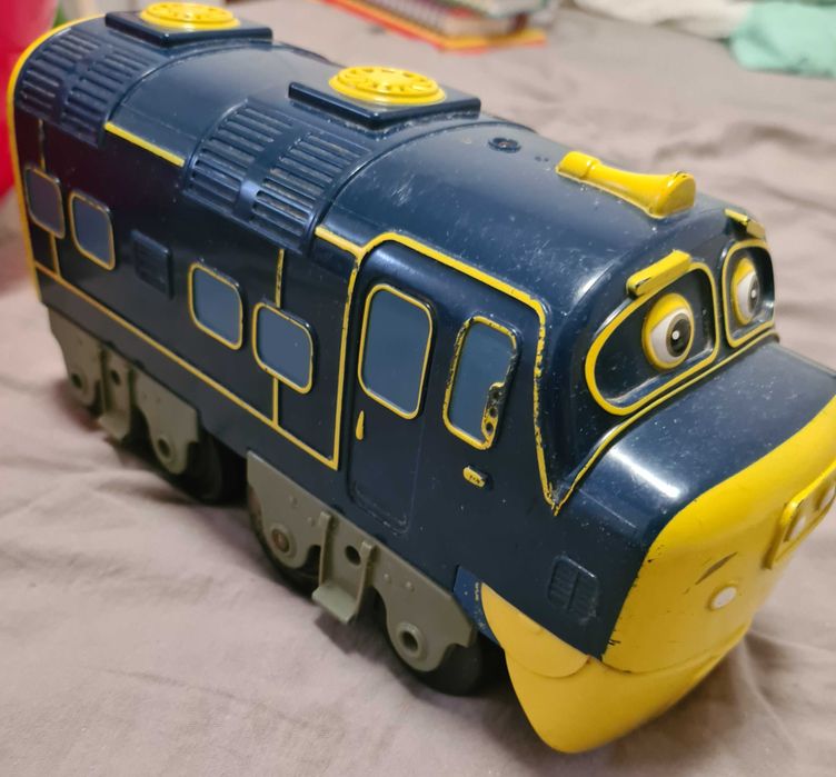 Trenulet de jucarie, Chuggington, Albastru