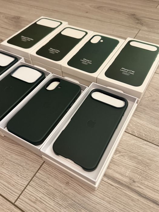 Husă iPhone 17/17Air/17Pro/17 ProMax din piele – MagSafe