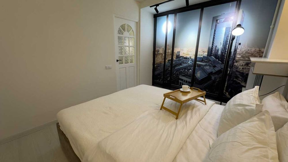 Стильные посуточные 2-комнатные апартаменты в центре Ташкента