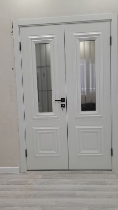 Установка дверей и отопление