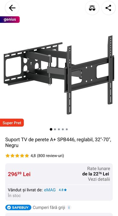 Suport televizor (TV), nou