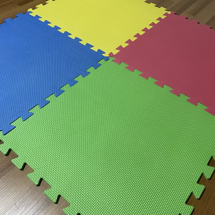 Tatami Puzzle 60x60 | Bolalar Pol Mat | EVA Mat
