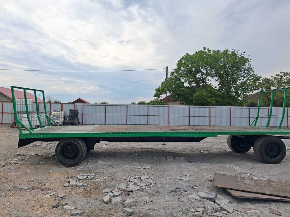 Vand trailer platforma baloti