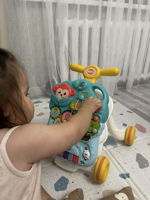 Ходунки-каталка 2в1 Sobebear