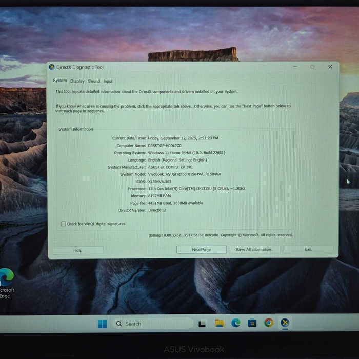 Laptop Asus VivoBook i3 - 1315U 8gb 512gb Factura Cutie Zeus 33531