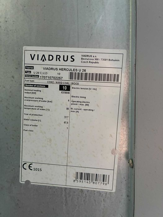 Cazan Viadrus Hercules U26