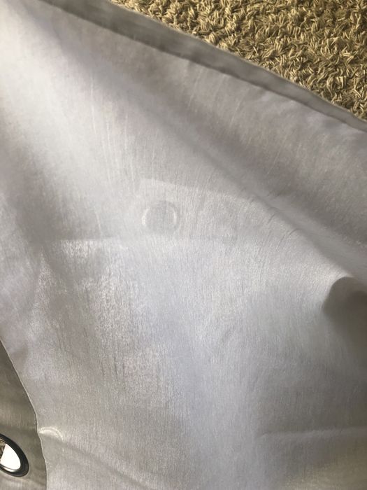 Set perdele/draperii albe