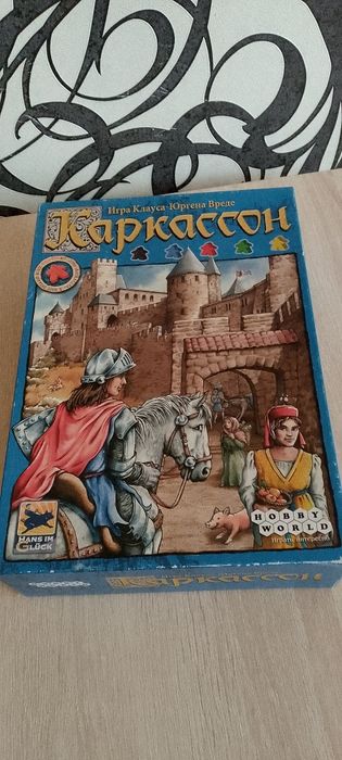 Настольная игра КАРКАССОН (2-Е издание) HOBBY WORLD..