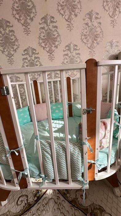 Детский манеж 3в1 (с маятником)