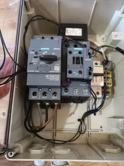 Tablou Automatizare SIEMENS SIRIUS Pompa 22kW