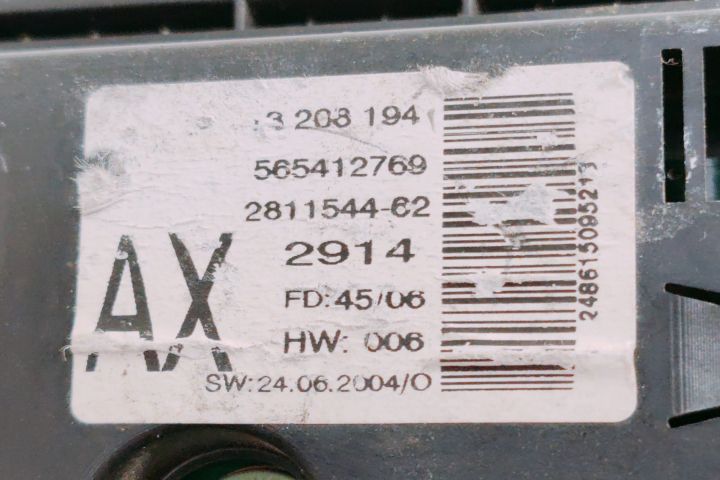 Display Bord 13208194 Opel Zafira B