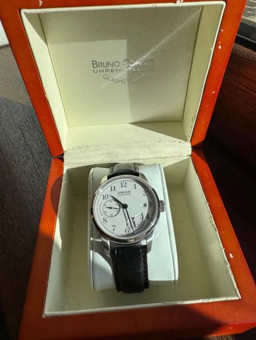 Glashutte union ceas manual  winding