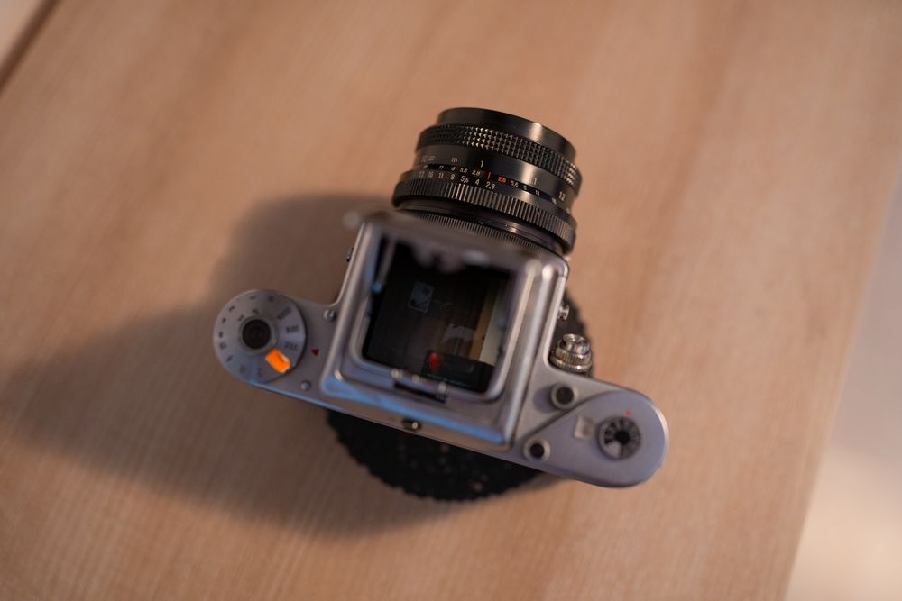 Pentacon Six TL + obiectiv Zeiss 80mm F2.8