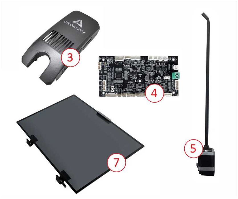 Креалити 3Д принтер - части / Creality K2 Plus 3D