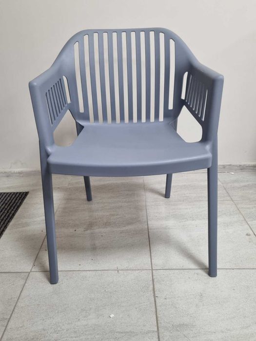 Стол Лукас полипропилен сив