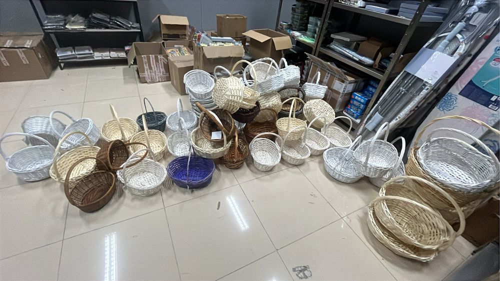 Продам корзины плетенные новые