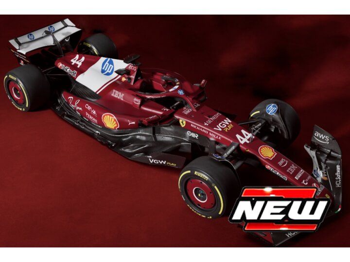 Macheta auto Ferrari SF-25 #44 Lewis Hamilton 2025  1:18 Bburago