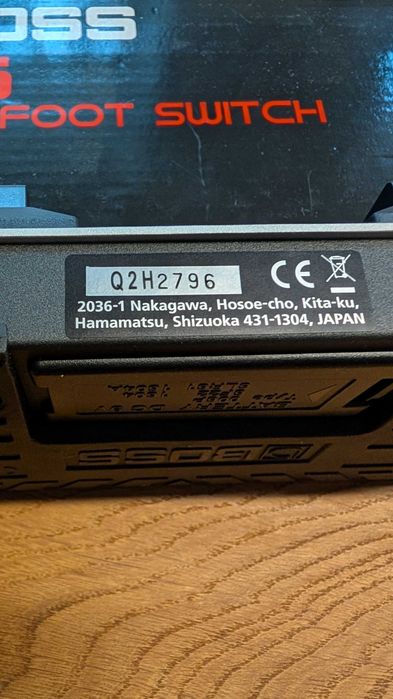 Boss FS-6 Dual Footswitch