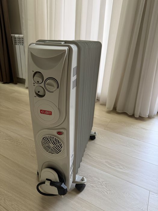 Масляный обогреватель elbit EB-2900C22-13, 3 скорости, питание от сети