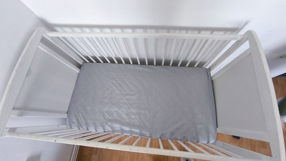 Patuț bebe cu saltea