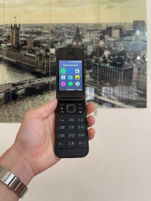 [Новый] Yengi Nokia Flip 2720 / Sifati zoʻr