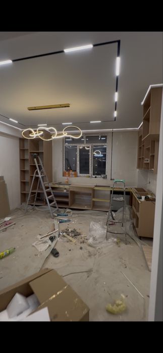 Натяжные потолки