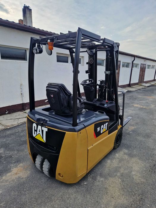 Stivuitor electric Caterpillar EP16CPNT, 2017, stare excelenta