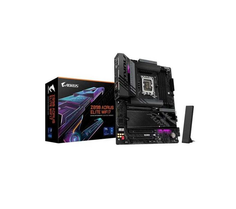 { Материнская плата Gigabyte Z890 AORUS ELITE WiFi 4xDDR5 LGA1851