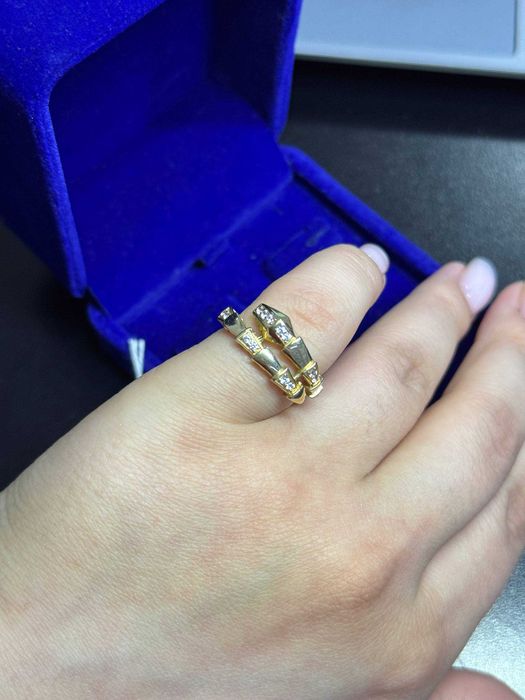 Золотое кольцо змейка