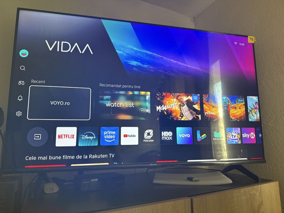 Vand tv Hisense QLED 108 CM