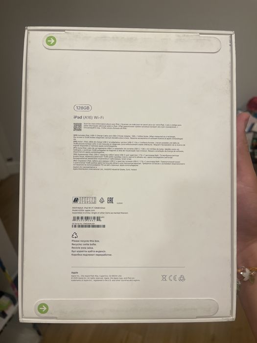 Полностью новый IPad A16 2025, 128 GB